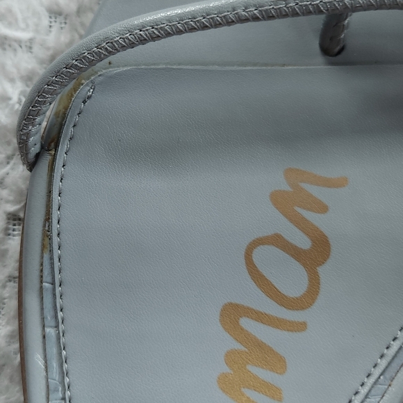 Sam Edelman Womens Isle Blue Ankle Strap Heels Size 9.5M - Picture 6 of 10